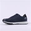 Paul Green Side Zip Laced Multi Trainer - Dark Navy